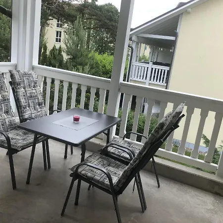 Apartment Duenenpark - Komfort Mit 1 Schlafzimmer Und Balkon Im Obergeschoss 146 Binz